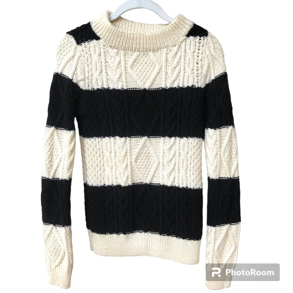 J. Crew Wool Hand Knit Sweater